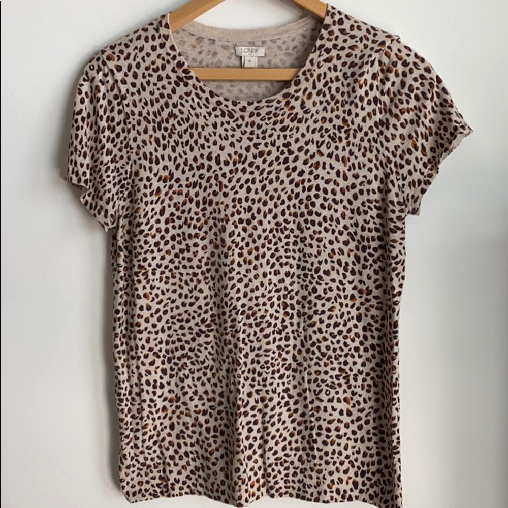Printed short sleeve top from J Crew Factory